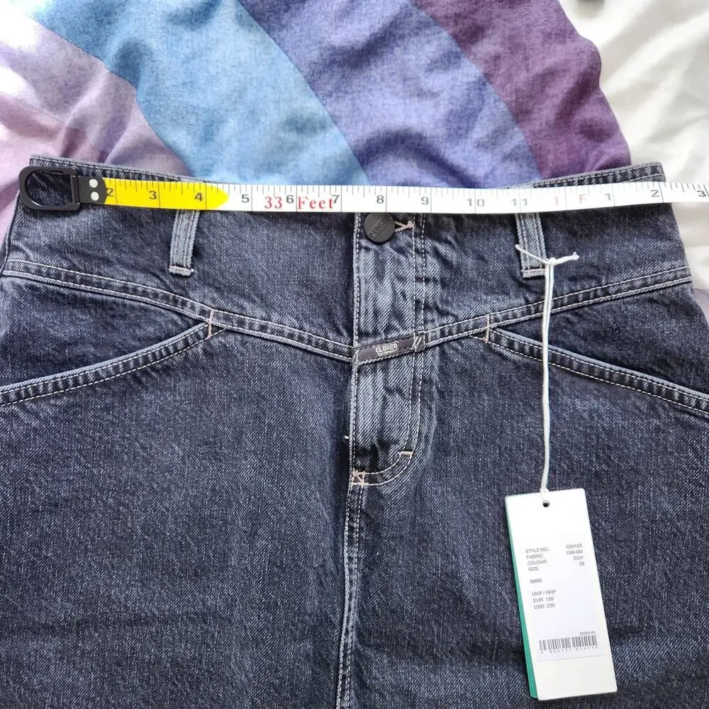 CLOSED Ibbie Dark Gray Denim Skirt- 28 MSRP $250 - Picture 16 of 16
